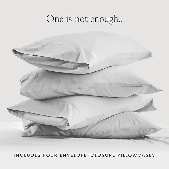 Luxury 6 Piece Bed Sheets  Secure-Fit Deep Pocket Sheets - Picture 8 of 10